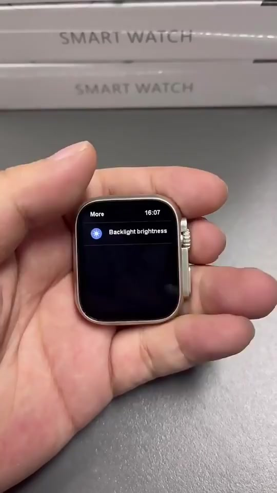 Smartwatch série original T800 Ultra 2.4 Hd 45mm grande tela Inteligente Digital Masculino Feminino