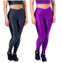 Kit 2 Calça  Legging 3D Feminina
