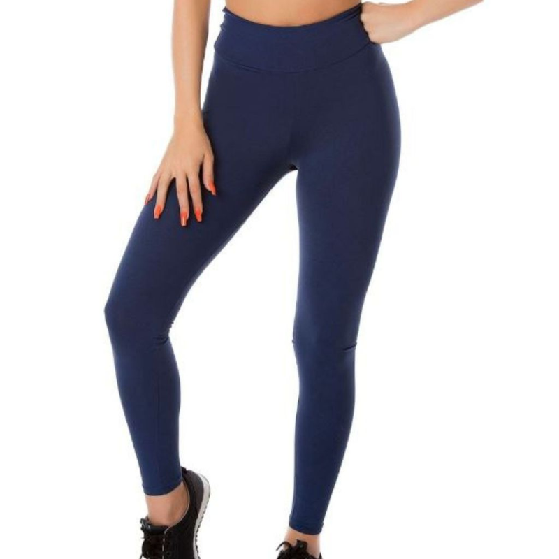 KIT 2 CALÇAS LEGGING  CÓS ALTO