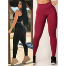 KIT 2 CALÇAS LEGGING  CÓS ALTO