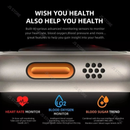 Smartwatch série original T800 Ultra 2.4 Hd 45mm grande tela Inteligente Digital Masculino Feminino