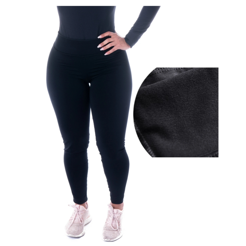 Kit 3 Leg Legging Flanelada Térmica Peluciada Suplex Grossa Envio Imediato