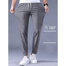 Calça Jogger Preta Masculina Dry Fit Com Fitas Esportiva