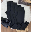 Kit 2 Calça Termica Flanelada Legging Academia Suplex Grossa Modeladora Leg Cintura Alta Peluciada