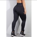 Kit 2 Calça Termica Flanelada Legging Academia Suplex Grossa Modeladora Leg Cintura Alta Peluciada