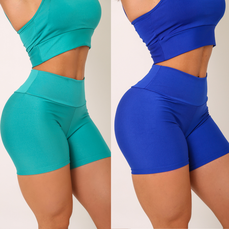 Kit 2 Short Legging Feminino