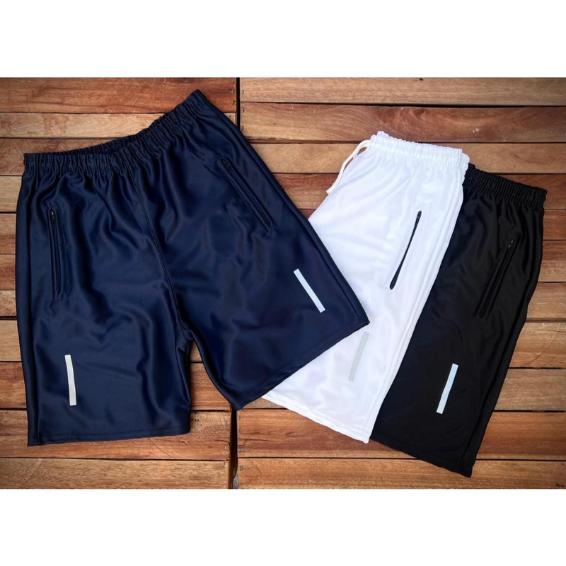 Kit 04 Bermudas Short Masculino Básico Pro Dia-a-Dia - Diversas Cores e Kits - Queima de Estoque!