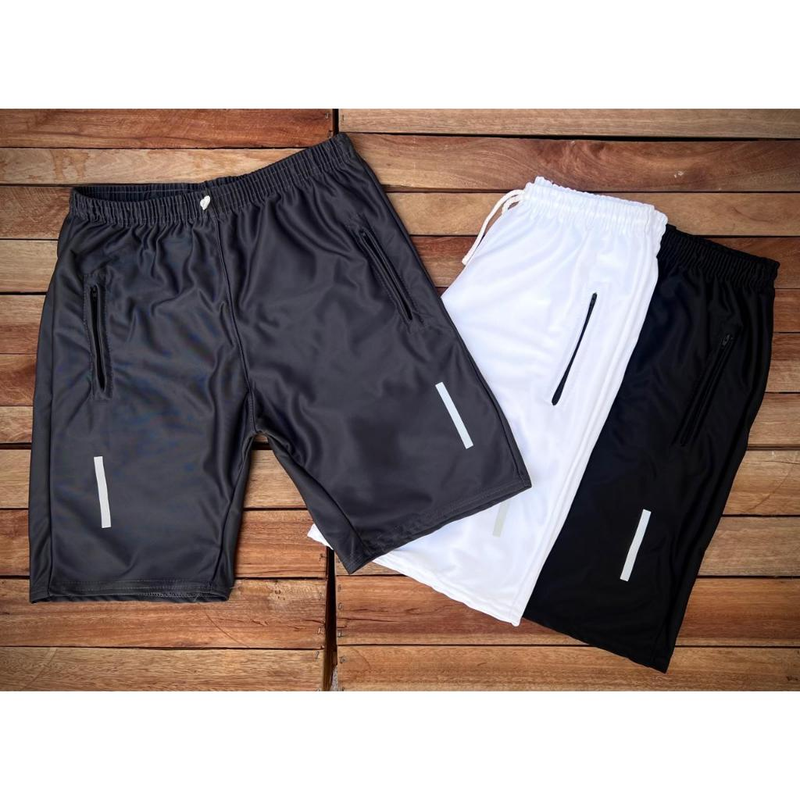 Kit 04 Bermudas Short Masculino Básico Pro Dia-a-Dia - Diversas Cores e Kits - Queima de Estoque!