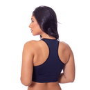 Kit 2 Top Sem Bojo Microfibra Academia Fitness Feminino Sutiã Sustentação Confortável Dia Dia Moda