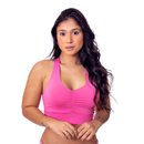 Kit 2 Top Sem Bojo Microfibra Academia Fitness Feminino Sutiã Sustentação Confortável Dia Dia Moda