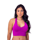 Kit 2 Top Sem Bojo Microfibra Academia Fitness Feminino Sutiã Sustentação Confortável Dia Dia Moda