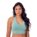 Kit 2 Top Sem Bojo Microfibra Academia Fitness Feminino Sutiã Sustentação Confortável Dia Dia Moda