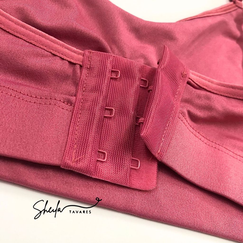 Kit 4 Top Alta Sustentação Academia Fitness Feminino Original Confortável Reforçado