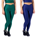 Kit 2 Calça  Legging 3D Feminina