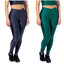 Kit 2 Calça  Legging 3D Feminina