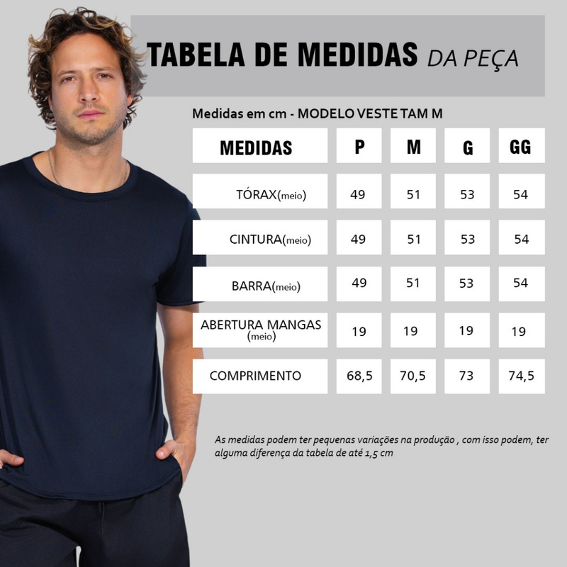 Kit 10 Camisetas Dry Fit Masculina Esportiva Treino Academia Corrida Confortável Secagem Rápida