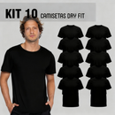 Kit 10 Camisetas Dry Fit Masculina Esportiva Treino Academia Corrida Confortável Secagem Rápida