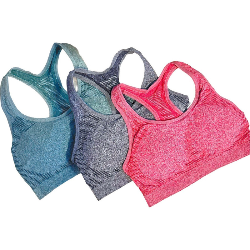 Kit 3 Tops Com Bojo Esportivo Fitness Academia Ciclismo