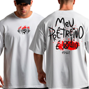 Camiseta Camisa Oversized Academia Pré Treino é o Ódio Frases Musculação Mentalidade