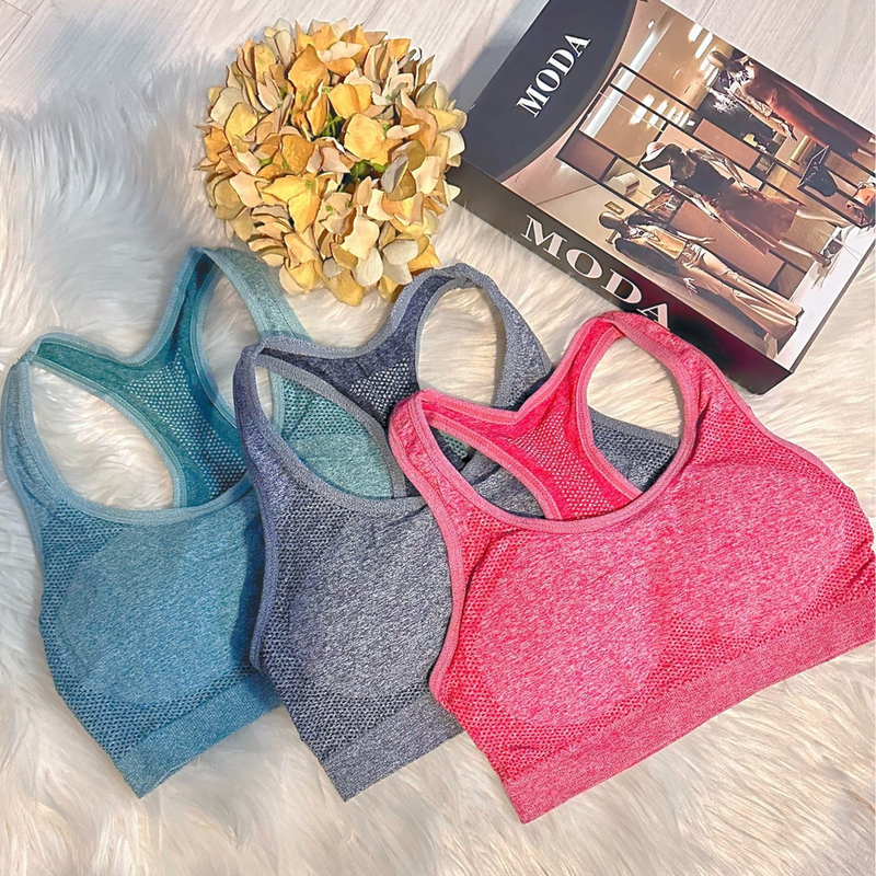 Kit 3 Tops Com Bojo Esportivo Fitness Academia Ciclismo